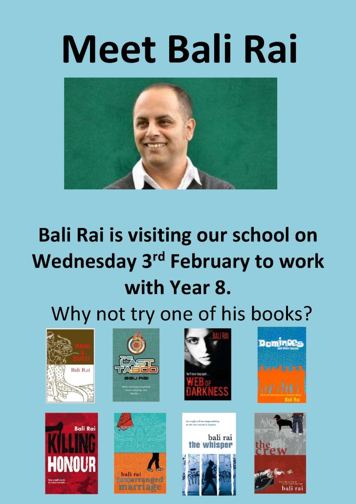 Author Visit - Bali Rai
